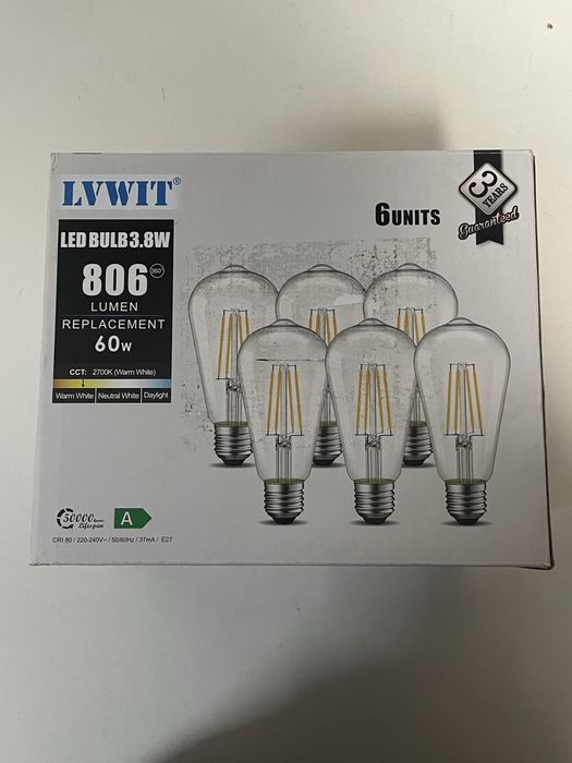 Zestaw 6 żarówek LED