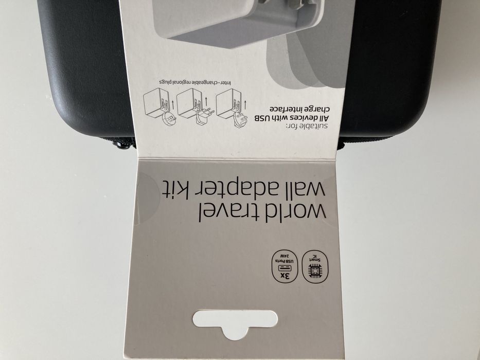 Adaptador Carregador de Viagem GOODIS USB universal NOVO