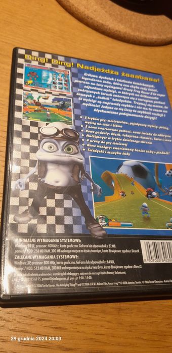 Crazy frog racer 2. Gra pc gry komputerowe.