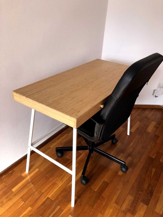 Mesa Secretária + Cadeira de Escritório