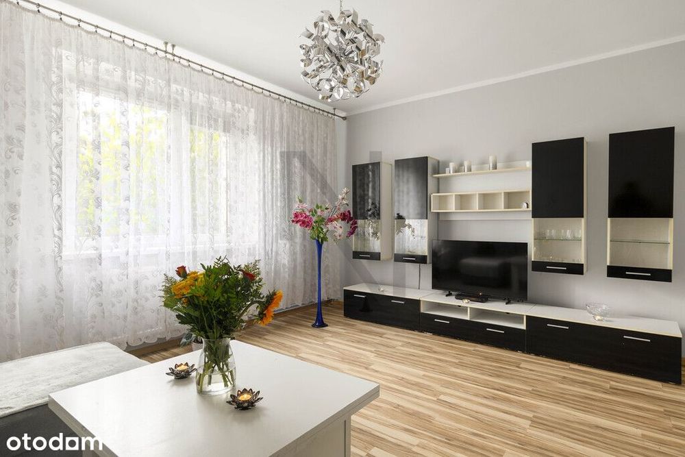 Rezerwacja/ 67m2 / 3 pokoje + 2 ogródki 150m2 /