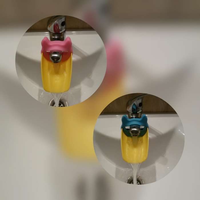 Extensão para torneira - criança - utilidade p/ lavar as mãos