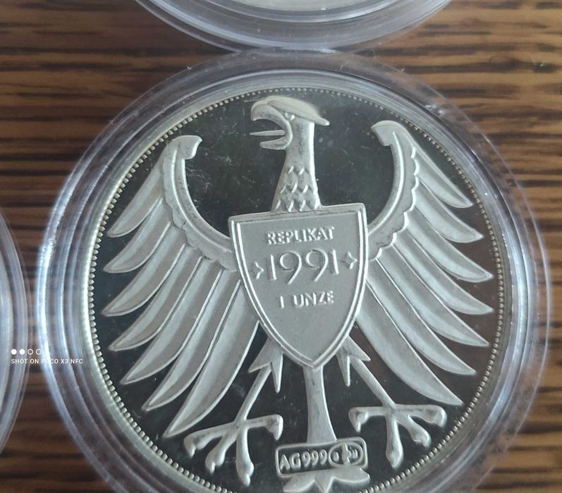 Medal token numizmat Niemcy srebro ładne 1951 rok