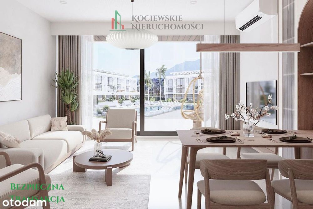 Apartament przy plaży | Cypr | ogródek + basen