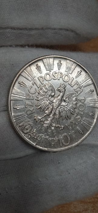 2RP 10zł Piłsudski 1939r, 2zł żaglowiec 1936r, 5zł Polonia 1933r.