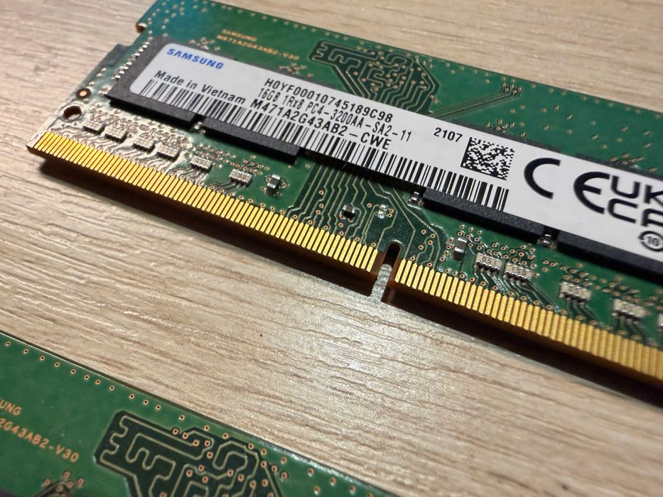 DDR4 32GB (2x16GB) Samsung PC4-3200A - Wysyłka Express