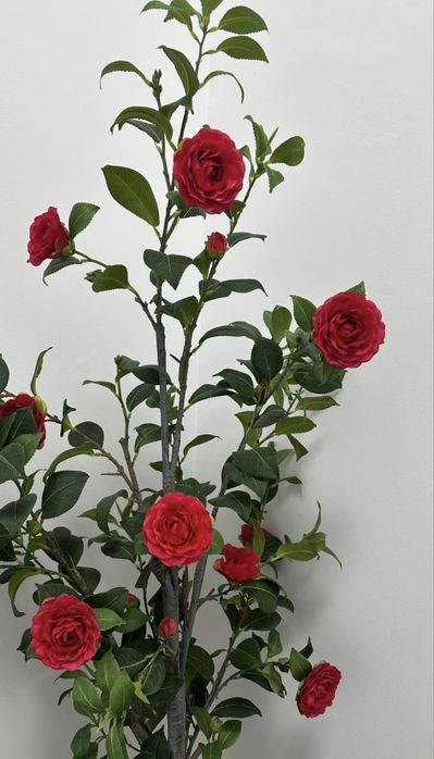 Decoração Flores artificial Rosas Vermelhas Lindo