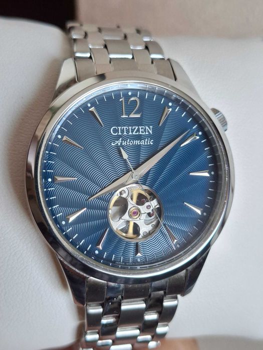 Zegarek męski Citizen Mechanical Classic Open Heart