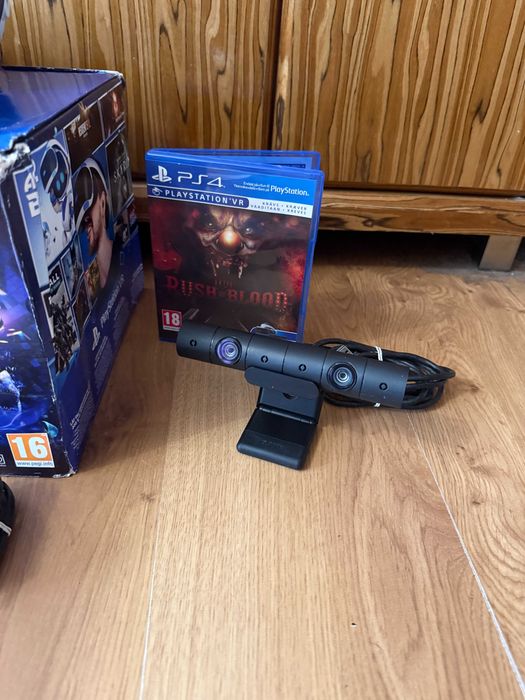 SONY PlayStation VR V2 MEGA PACK + kamera V2 + 2× Move + Gra Rush of Blood PSVR