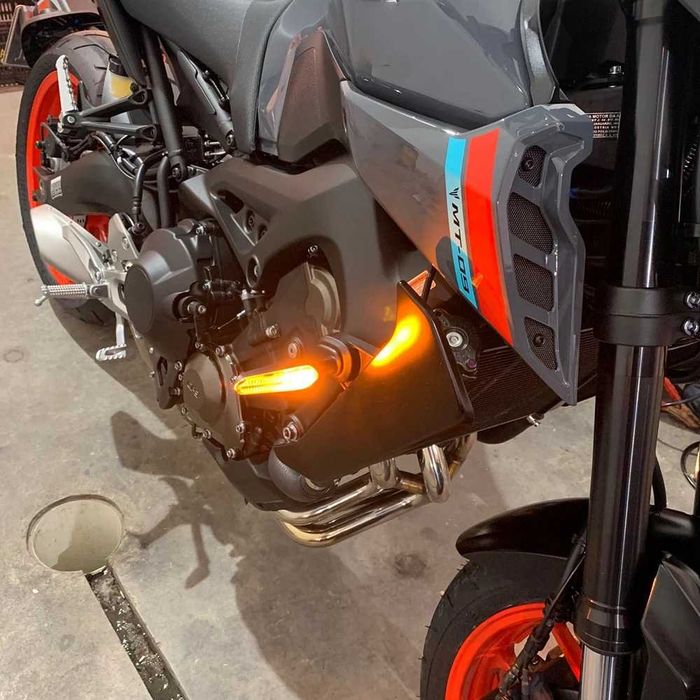 Par Piscas LED Yamaha MT-07/MT-09/Tracer/FJ/FZ