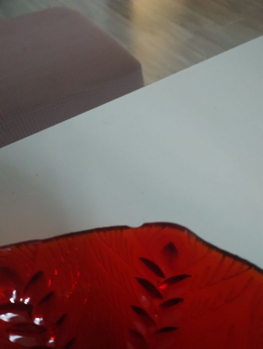 Piękna misa szklana