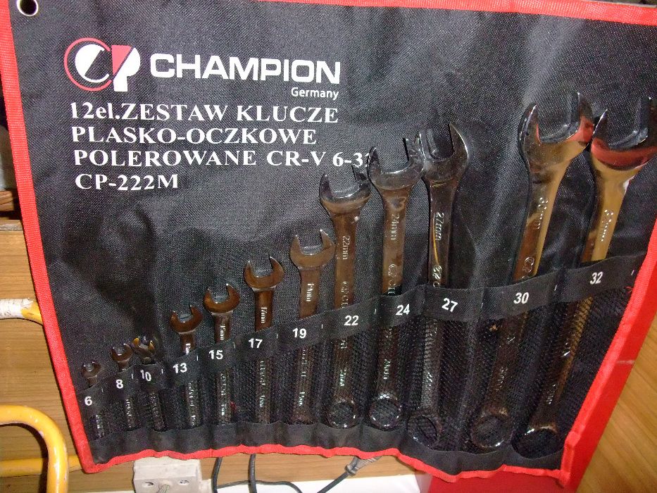 Klucze nasadowe Champion 19-50 mm/inne/wkrętarka