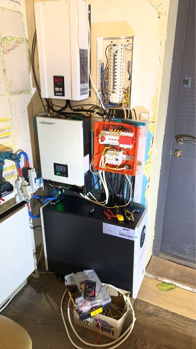 Монтаж сонячного інвертора