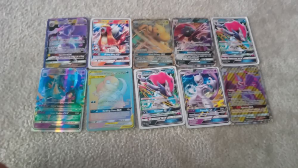 Cartas GX  de pokemón