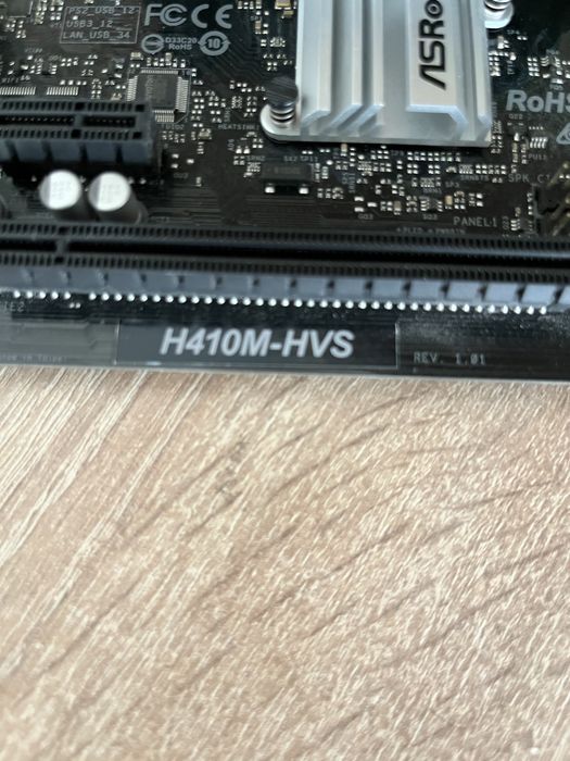 Комплект i3 10100f+H410M-HVS+кулер