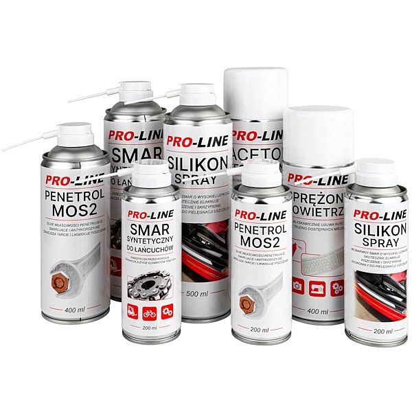 Silikon smar w sprayu do pielegnacji uszczelek PRO-LINE 500ml