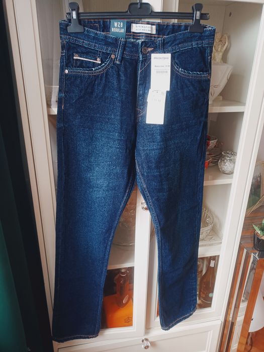 Spodnie dżinsowe męskie Springfield Regular-W28 /165 roz M