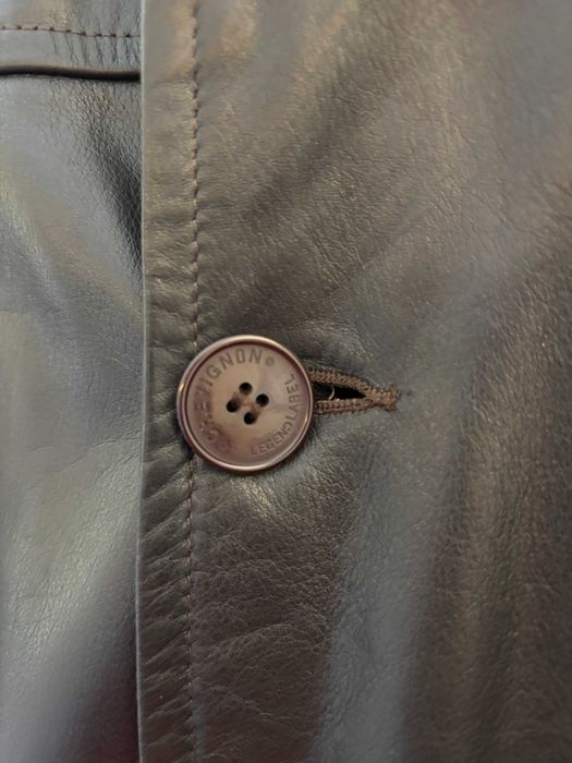 Casaco Chevignon em pele - XL