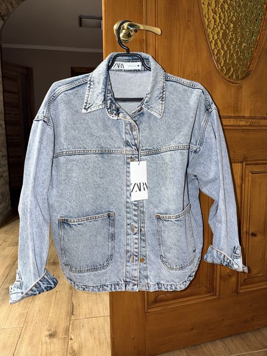 джинсова куртка Zara M