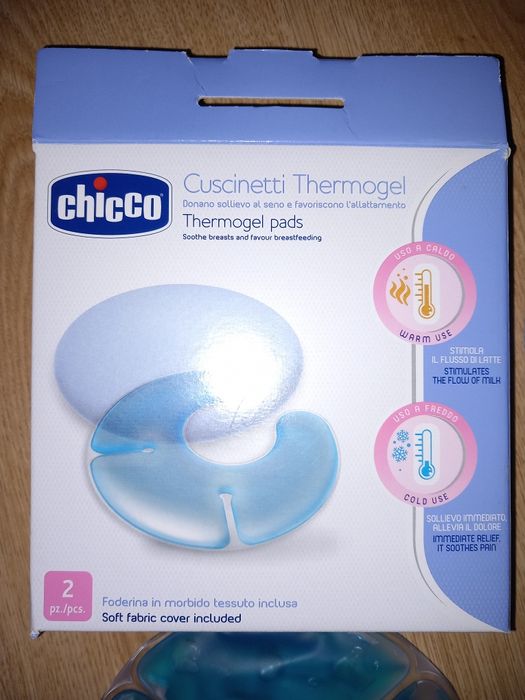 Varios amamentação discos termogel Chicco protecção mamilos sacos leit