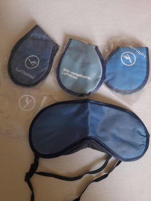 Opaska na oczy podróżna