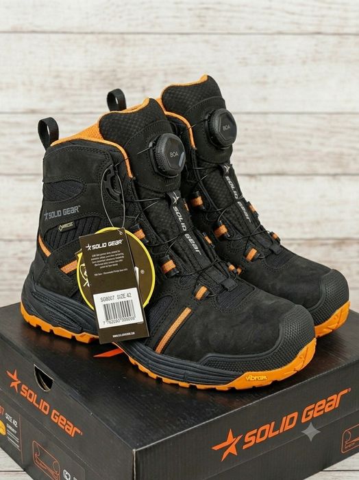 Nowe buty robocze Solid Gear Phoenix GTX S7S BOA Vibram