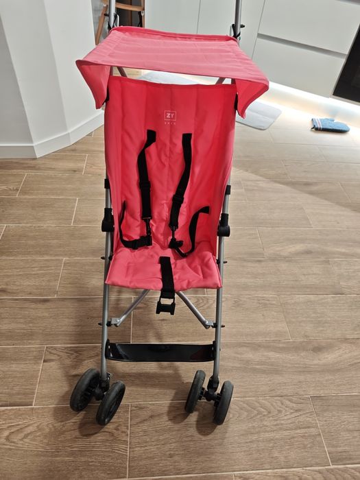 Carrinho Bengala ZY Safe Road 2 Rosa