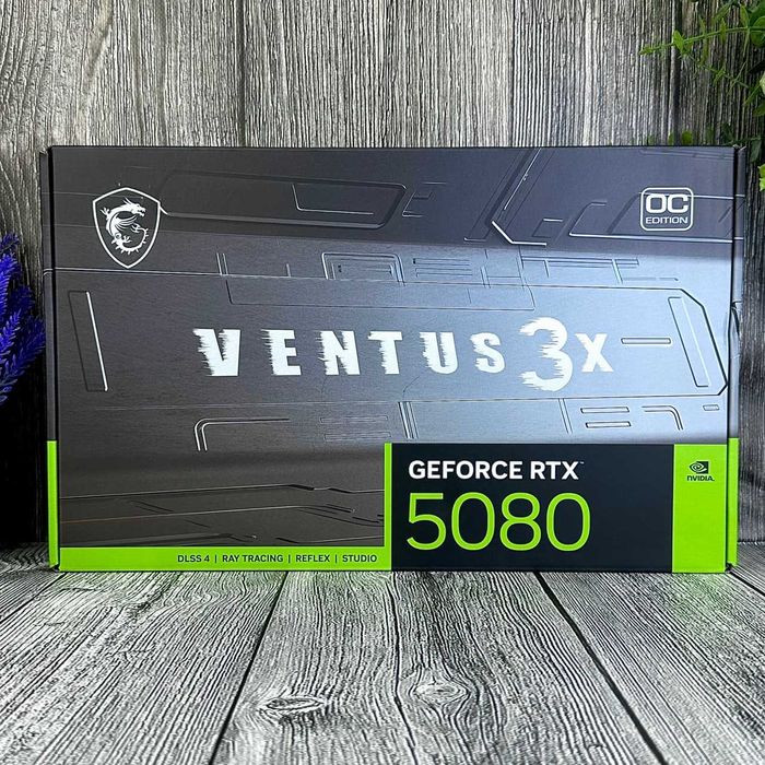 Видеокарта MSI GeForce RTX 5080 16G VENTUS 3X OC 1 шт. NEW!