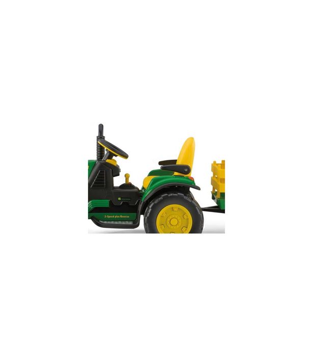 PROMOCJA Traktor elektryczny JOHN DEERE z przyczepą na akumulator 12V