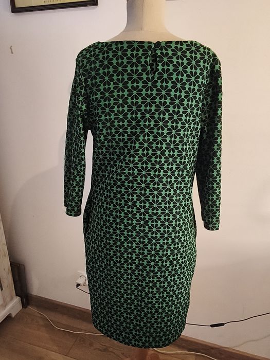 Vintage zielono-czarna sukienka Grey Wolf ¹²⁰
