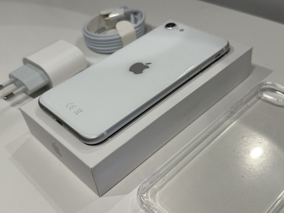 iPhone SE 2022– stan bardzo dobry , komplet bateria 91%