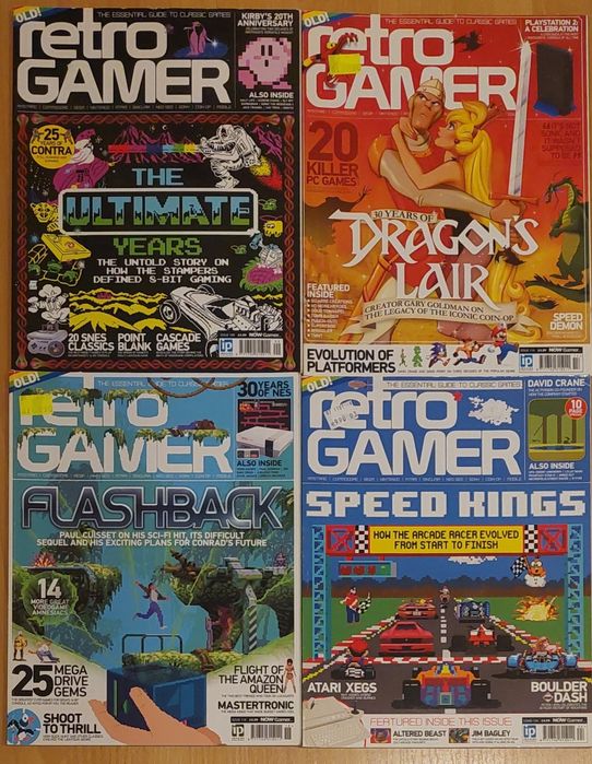 Revistas - Retro Gamer - (SEGA NINTENDO Playstation Spectrum)