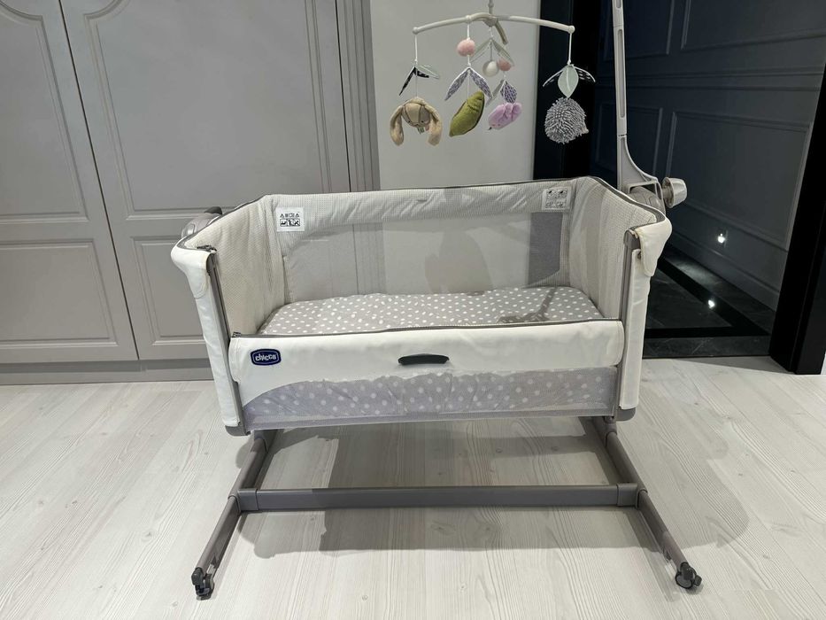 Dostawka Chicco plus materac RUCKEN