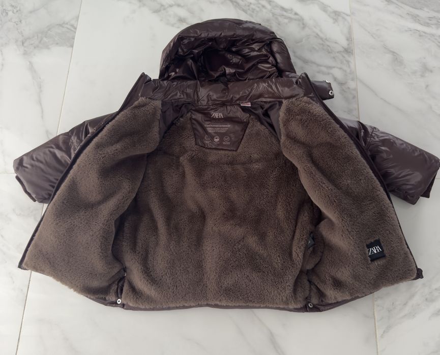 Дитячий пуховик Zara , для дівчинки