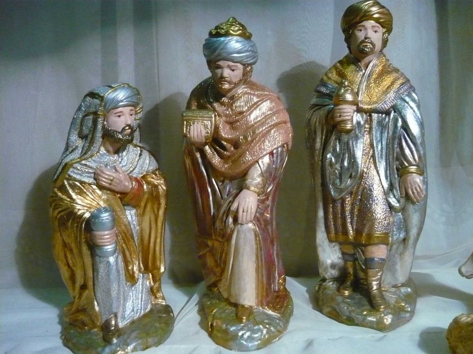 Presépio completo - 10 peças. 30cm