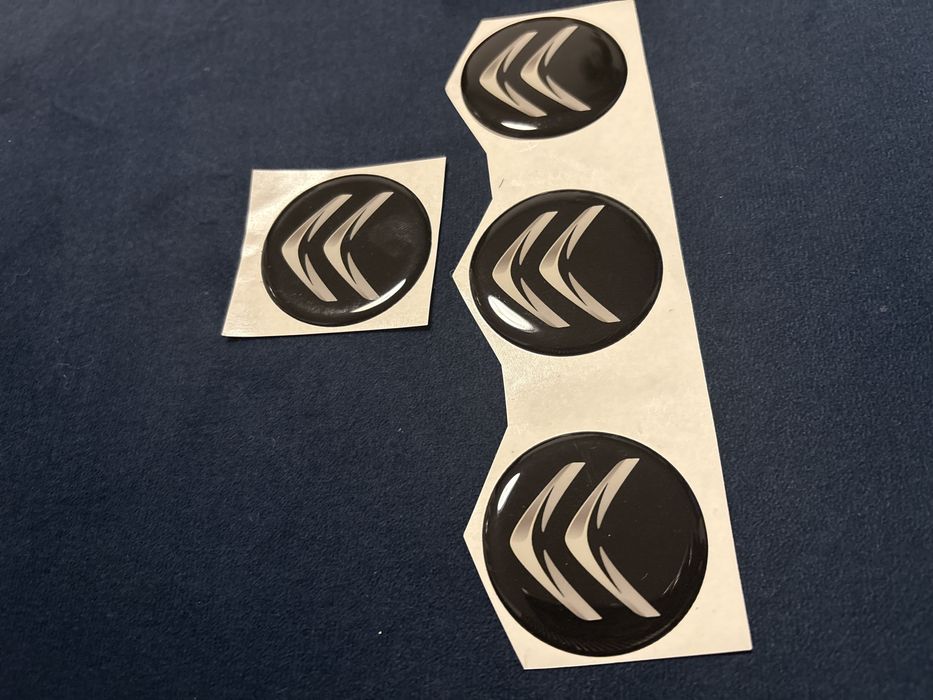 Emblematy 4 szt Citroen