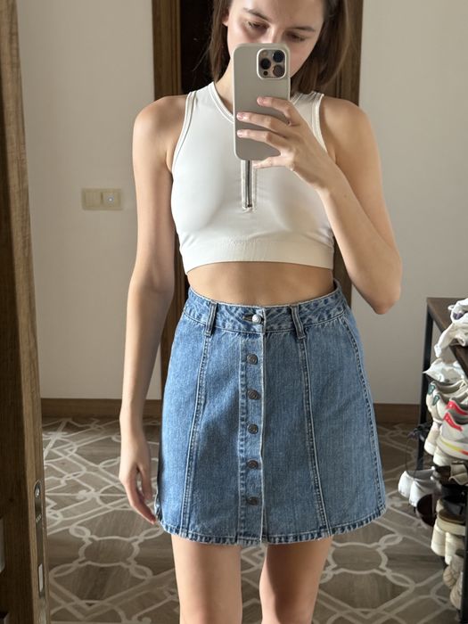 Джинсова юбка Pull&Bear розмір S