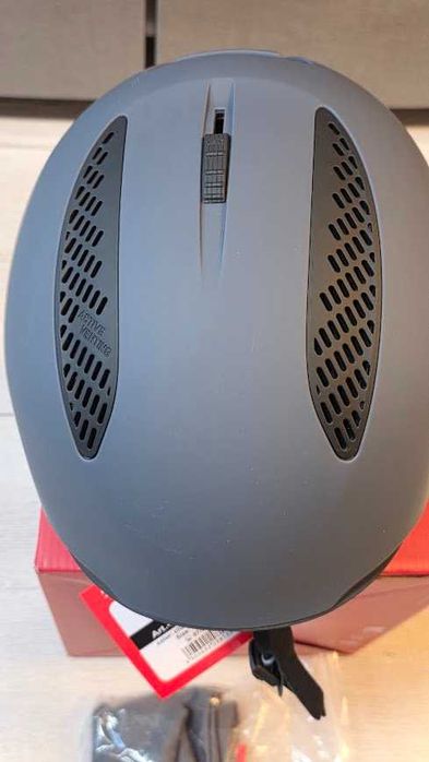 ALPINA GRAND Kask narciarski Unisex grafitowo-neonowy matt M 54-57 cm