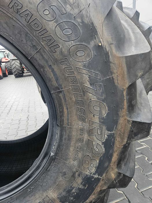 Opony 600/70R28 Michelin MachxBiB 157D Nowe