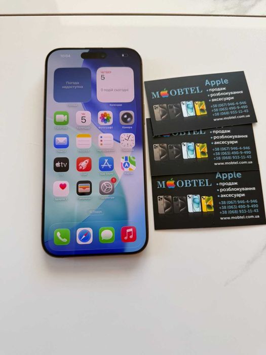 iPhone 16 pro max 256gb айфон акб 100% физ лоток