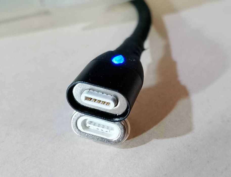 Кабель магнитный USB зарядка передача данных TypeС microUSB Lightning