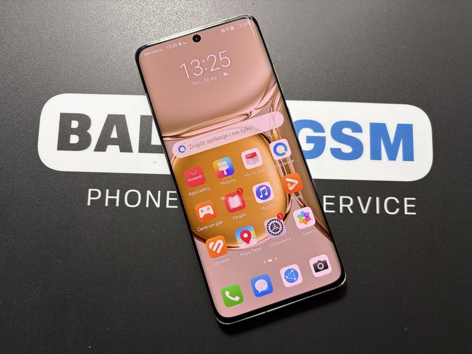 Ladny Huawei P50 Pro 256GB Gold