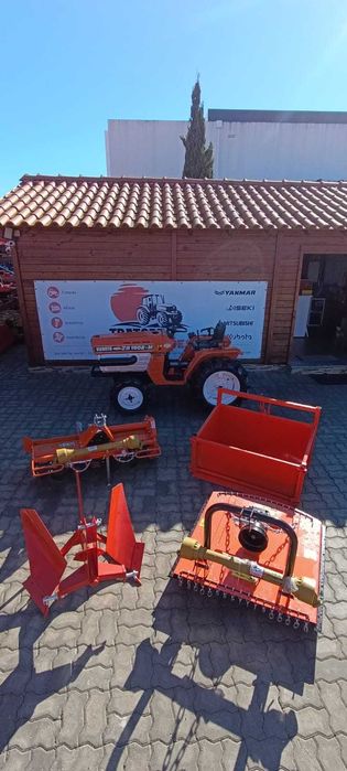 Campanha de Natal: Trator Kubota ZB 1502-M + 4 alfaias POUPE 1250€