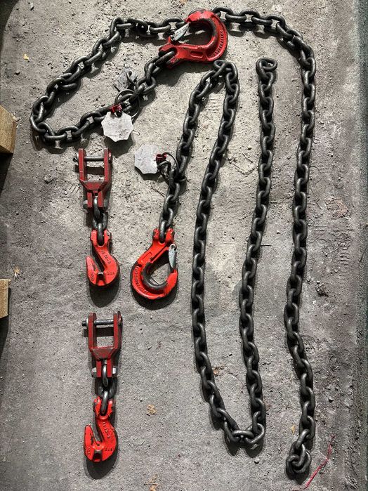Łańcuchy i haki (udźwig 3150 kg)