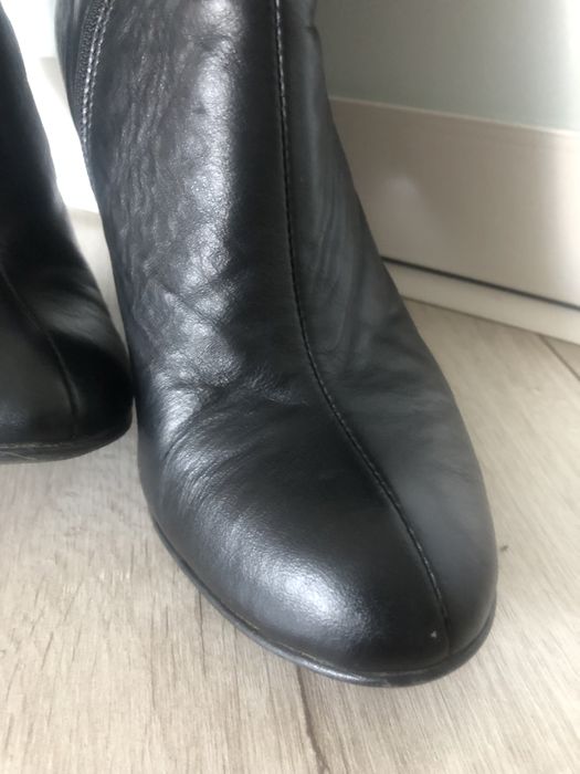 Шкіряні чоботи демосезон