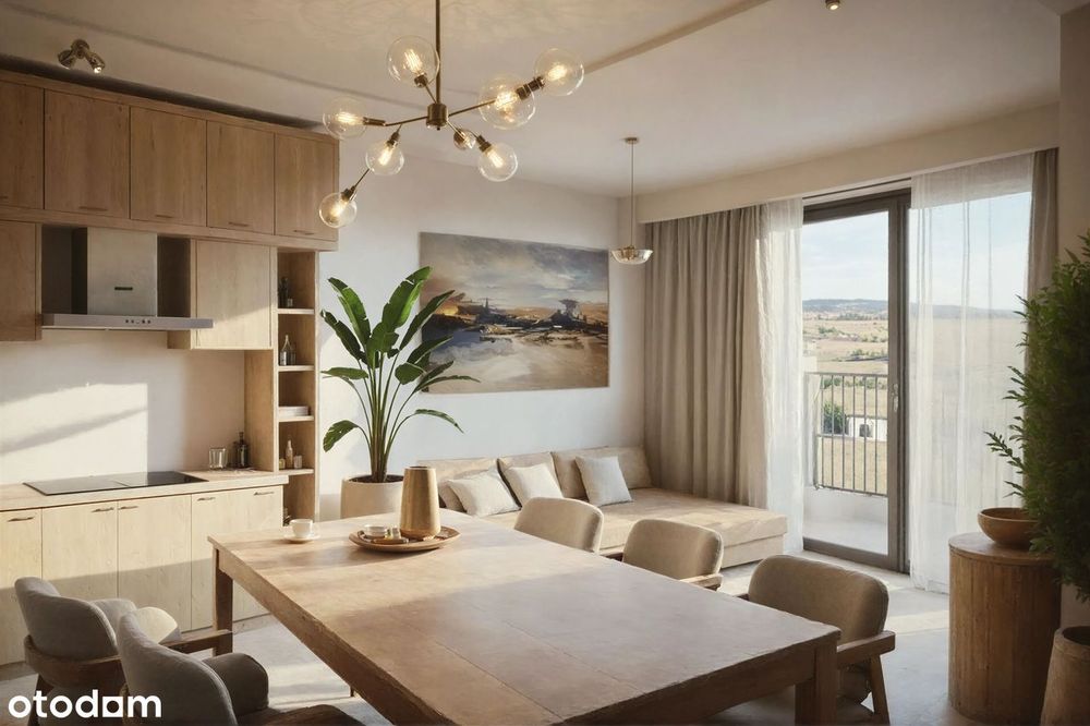 3 pokoje|duży balkon 13,59 m²|2 miejsca postojowe|pompa ciepła