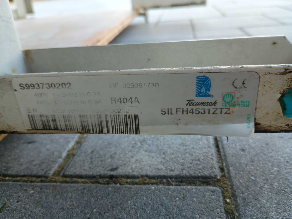 Agregat Silensys Tecumseh 4531Zdo lady/szafy chłodniczy
