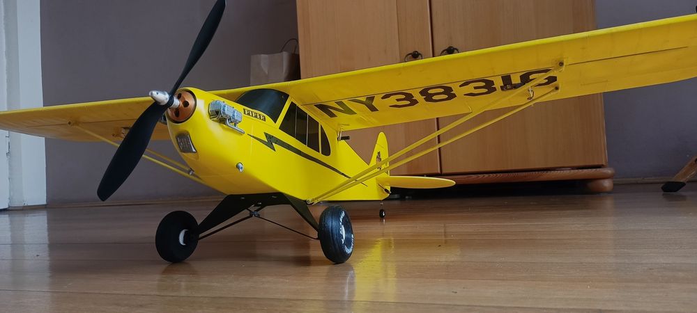 Samolot RC, druk 3d,  Piper j3 cub