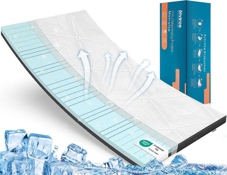 Elviros Nakładka na materac 180x200cm 7 cm nie odpakowana