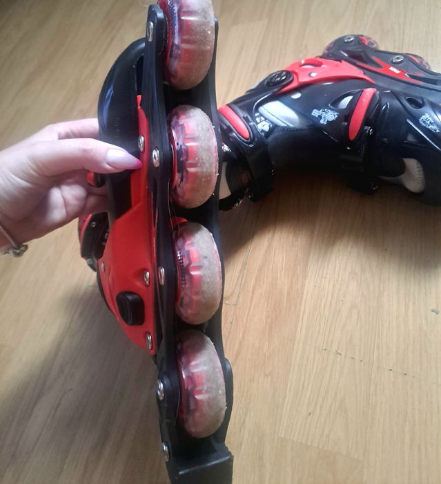Rolki/wrotki RAVEN regulowan r. 33-36